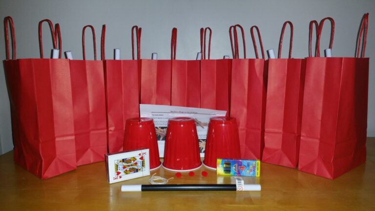 Close up Magic parties for older children in Bournemouth